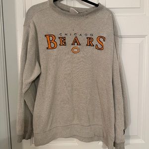 Vintage Chicago Bears Striped NFL Crewneck Sweater